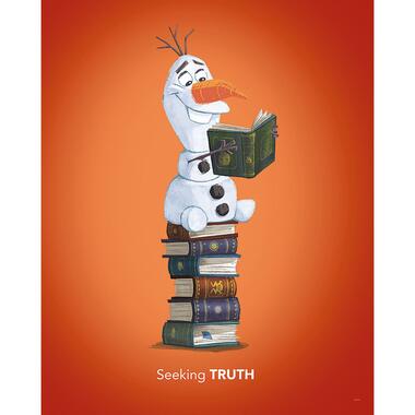 Komar poster - Frozen Olaf - oranje - 40 x 50 cm - 610150 product