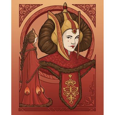 Komar poster - Star Wars - rood - 40 cm x 50 cm - 612865 product