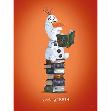 Komar poster - Frozen Olaf - oranje - 30 x 40 cm - 610149 product