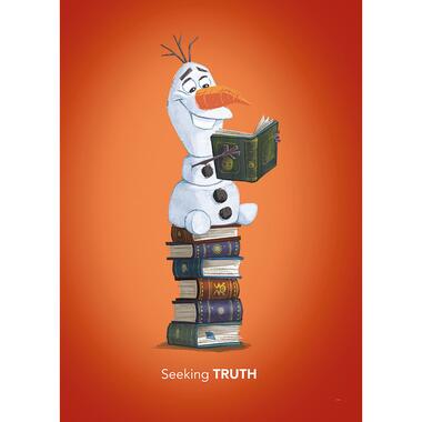 Komar poster - Frozen Olaf - oranje - 50 x 70 cm - 610151 product