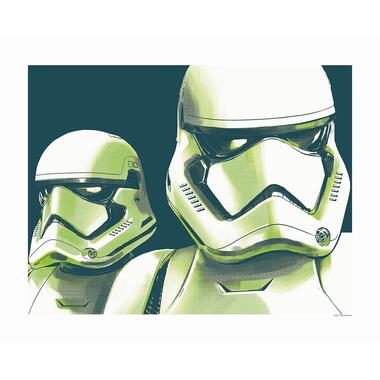 Komar poster - Star Wars Faces Stormtrooper - groen - 50 x 40 cm product