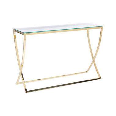 RINGGOLD - Consoletafel - Goud - Glas product