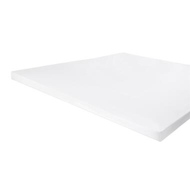 Walra - Drap-housse Jersey Stretch Topper - 180x200/210 cm - Blanc product