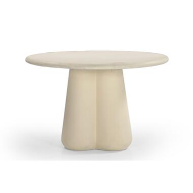 Table de salle à manger ronde Boaz - effet béton beige - Ø150 cm product