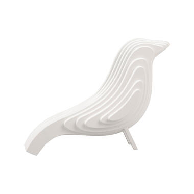 Ornement Silouette Bird - Blanc - 26x9x21,5cm product