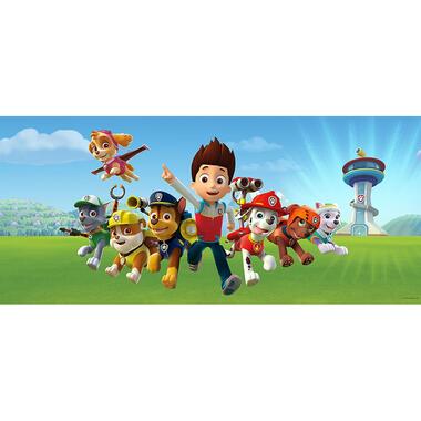 Sanders & Sanders poster - PAW patrol - blauw en groen - 1.7 x 0.75 m product