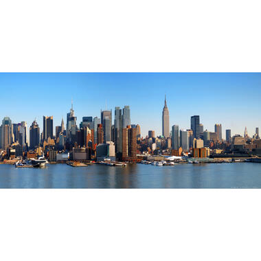 Sanders & Sanders poster - New york - blauw - 202 x 90 cm - 600925 product