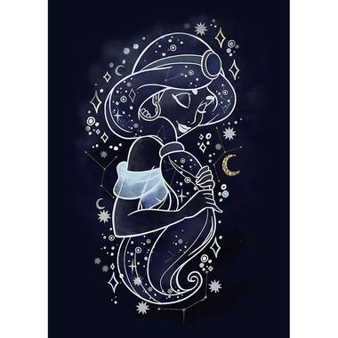 Disney poster - jasmijn alladin - donkerblauw - 50 x 70 cm - 611709 product