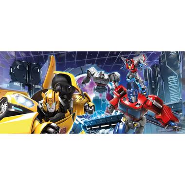 Sanders & Sanders poster - Transformers - geel, rood en blauw - 1.7 x 0.75 m product