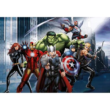 Sanders & Sanders poster - The Avengers - blauw, groen en rood - 1,6 x 1,1 m product