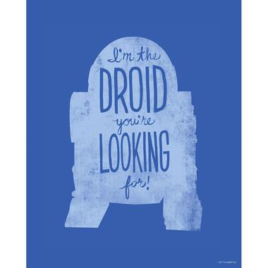 Sanders & Sanders affiche - Star Wars - bleu - 40 x 50 cm - 612172 product