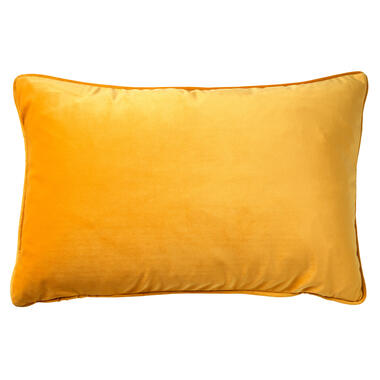 FINN - Kussenhoes 40x60 cm - velvet - effen kleur - Golden Glow - geel product