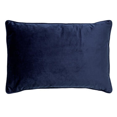 FINN - Kussenhoes velvet Insignia Blue 40x60 cm - donkerblauw product