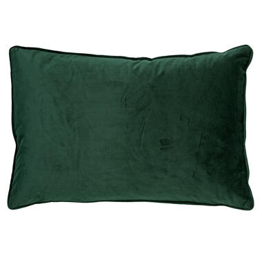 FINN - Kussenhoes 40x60 cm - velvet - effen kleur - Mountain View - donkergroen product