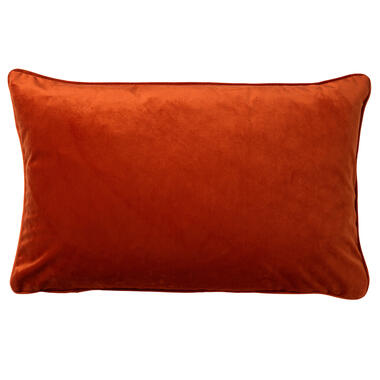 FINN - Kussenhoes 40x60 cm - velvet - effen kleur - Potters Clay - oranje product