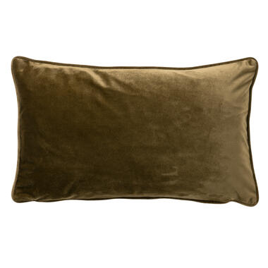 FINN - Kussenhoes 30x50 cm - velvet - lendekussen - Military Olive - groen product