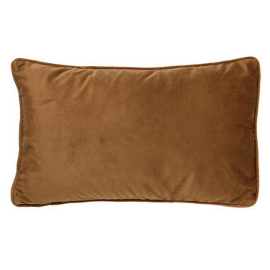 FINN - Kussenhoes 30x50 cm - velvet - lendekussen - Tobacco Brown - bruin product