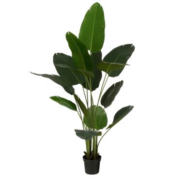 Mica Decorations Kunstplant Bananenboom in Pot - H180 x Ø30 cm - Groen product