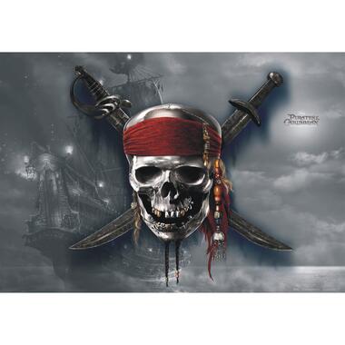 Disney poster - Pirates of the Caribbean - grijs en rood - 160 x 110 cm product