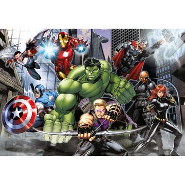 Sanders & Sanders poster - The Avengers - groen, rood en grijs - 1,6 x 1,1 m product