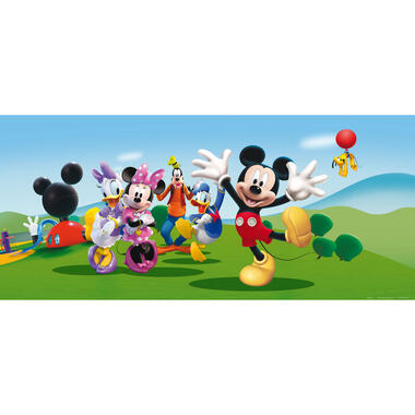 Disney poster - Mickey Mouse - blauw en groen - 202 x 90 cm - 600877 product