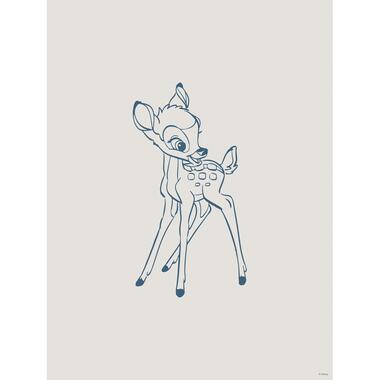 Disney poster - bambi - grijs en blauw - 40 cm x 50 cm - 612829 product