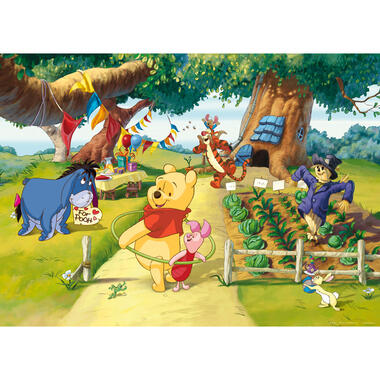 Disney poster - Winnie de Poeh - groen, geel en blauw - 160 x 110 cm product