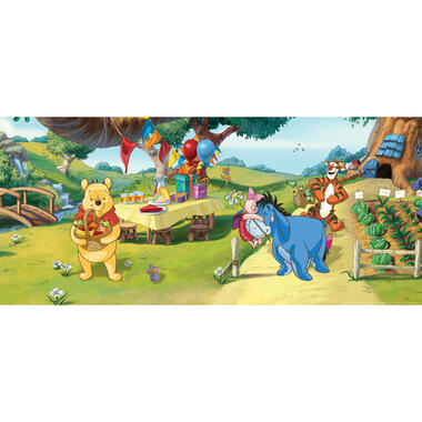 Disney poster - Winnie de Poeh - groen, blauw en geel - 202 x 90 cm product