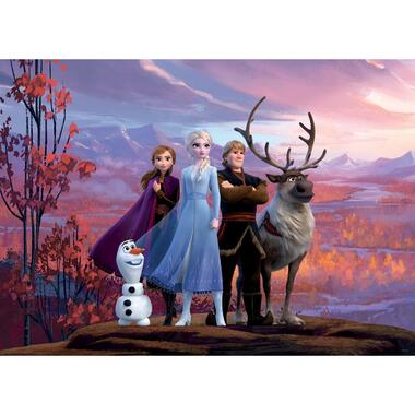 Disney poster papier - Frozen - paars en blauw - 1,56 x 1,12 m product