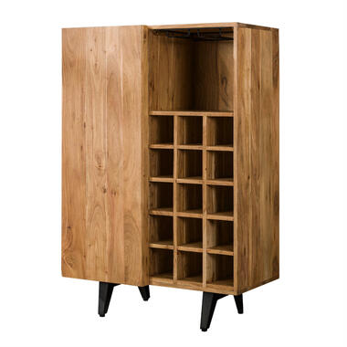 Kelsey wine cabinet - Wood - Brown product