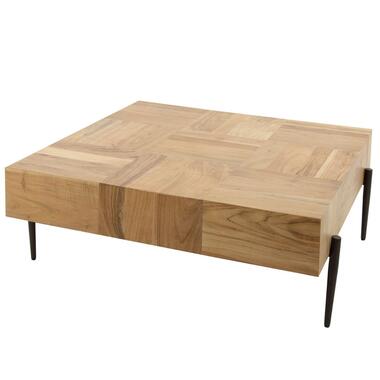 Table basse Stanley 90x90cm - Bois - Marron product