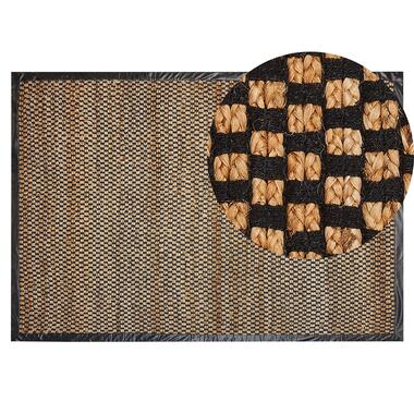 Tapis en jute noir et beige 140 x 200 cm GERCE product