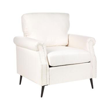 VIETAS - Fauteuil - Wit - Polyester product