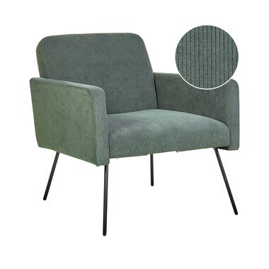 NARKEN - Fauteuil - Donkergroen - Corduroy product