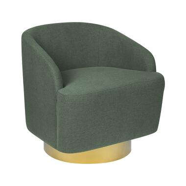LAVIK - Fauteuil - Groen - Polyester product