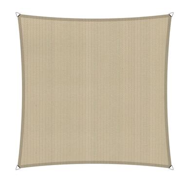 Shadow Comfort vierkant 3,6x3,6m Neutral Sand met bevestigingsset product