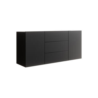 Buffet Asilento - Noir mat - 140 cm product