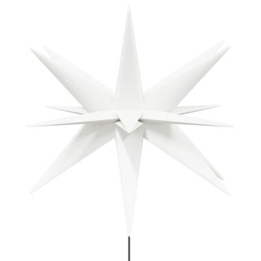 vidaXL Kerstlampen met grondpin en LED's 3 st 35 cm wit product
