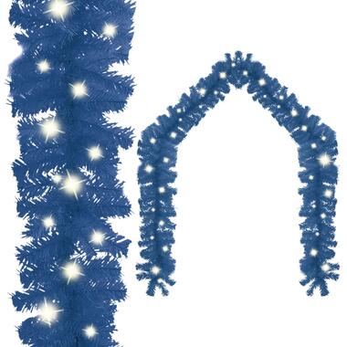 vidaXL Kerstslinger met LED-lampjes 20 m blauw product