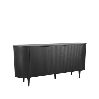 LABEL51 Buffet Oliva - Noir - Chêne - 180 cm product