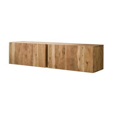 Hoyz Collection - TV-meubel Zwevend 2L Block - 40x150x37cm - Acaciahout product