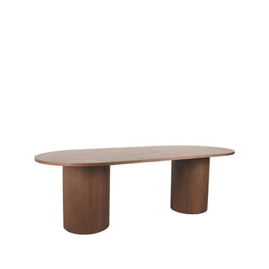 LABEL51 Eetkamertafel Oliva - Walnoot - Eiken - 240 cm product