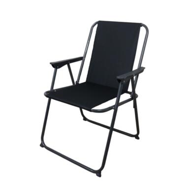 Orange85 Chaise de camping Chaise pliante noire 55x52x76cm Chaise product