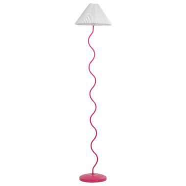 Lampadaire en métal rose et blanc 161 cm JIKAWO product