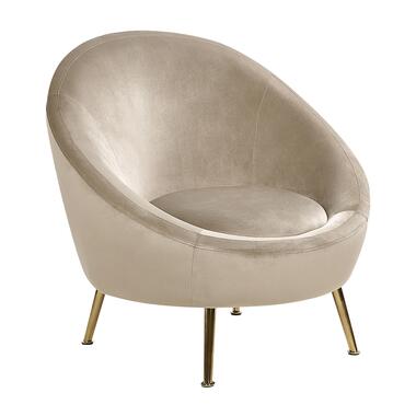 Fauteuil LANGA Velours Taupe product