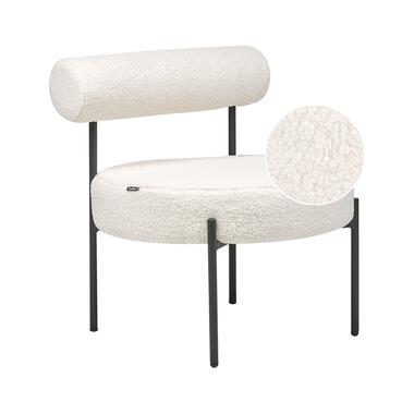 Fauteuil ALPHA Bouclé Blanc product