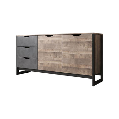 Buffet Acasia - Gris - Chêne - 161 cm product