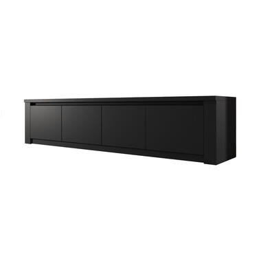 Meuble TV Monaco - Noir Mat - 4 portes - 170 cm product