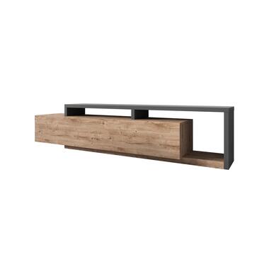 Meuble TV Bello - Chêne - Anthracite - 219 cm product