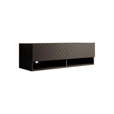 Meuble TV Asino - Chevron Noir - 100 cm product